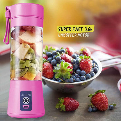 Portable Rechargeable Electric USB Juicer Mixer
