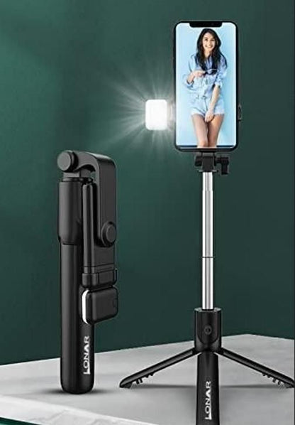 Selfie Stick Tripod with Bluetooth Remote